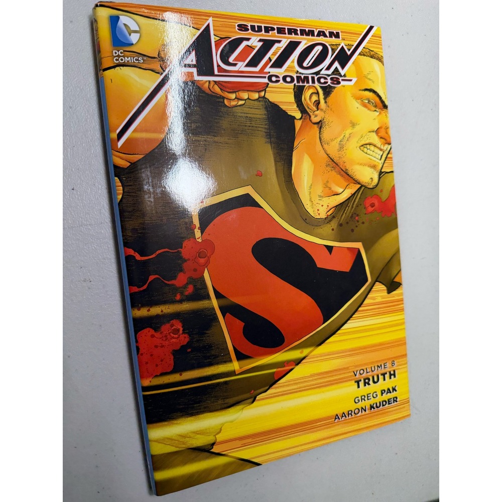DC Comics Superman Action Comics Vol 8 Truth Hardcover Greg Pak Aaron Kuder HC